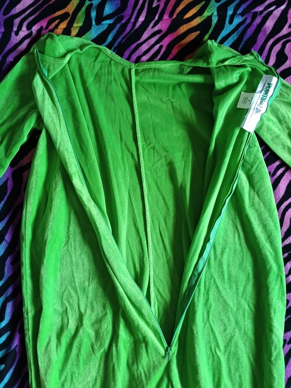 💚 Plants vs Zombies Child Peashooter Costume Medium M Halloween Fun Kids EA